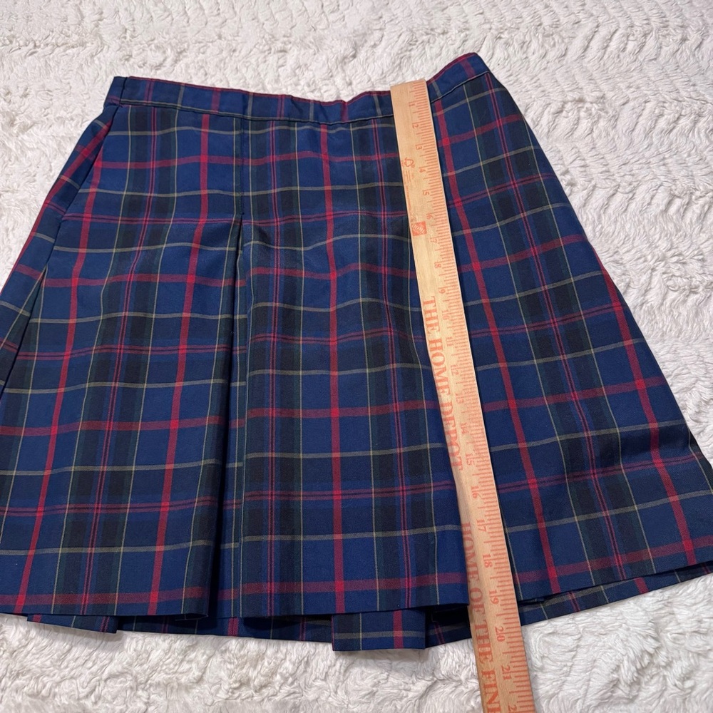 Dennis Uniform Plaid Pleated Skirt Juniors 5 XS Preppy Coquette Academia y2k - Picture 2 of 6